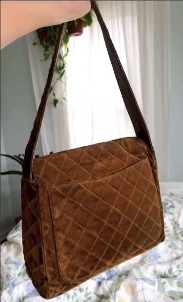Classic Brown Shoulder Big Bag