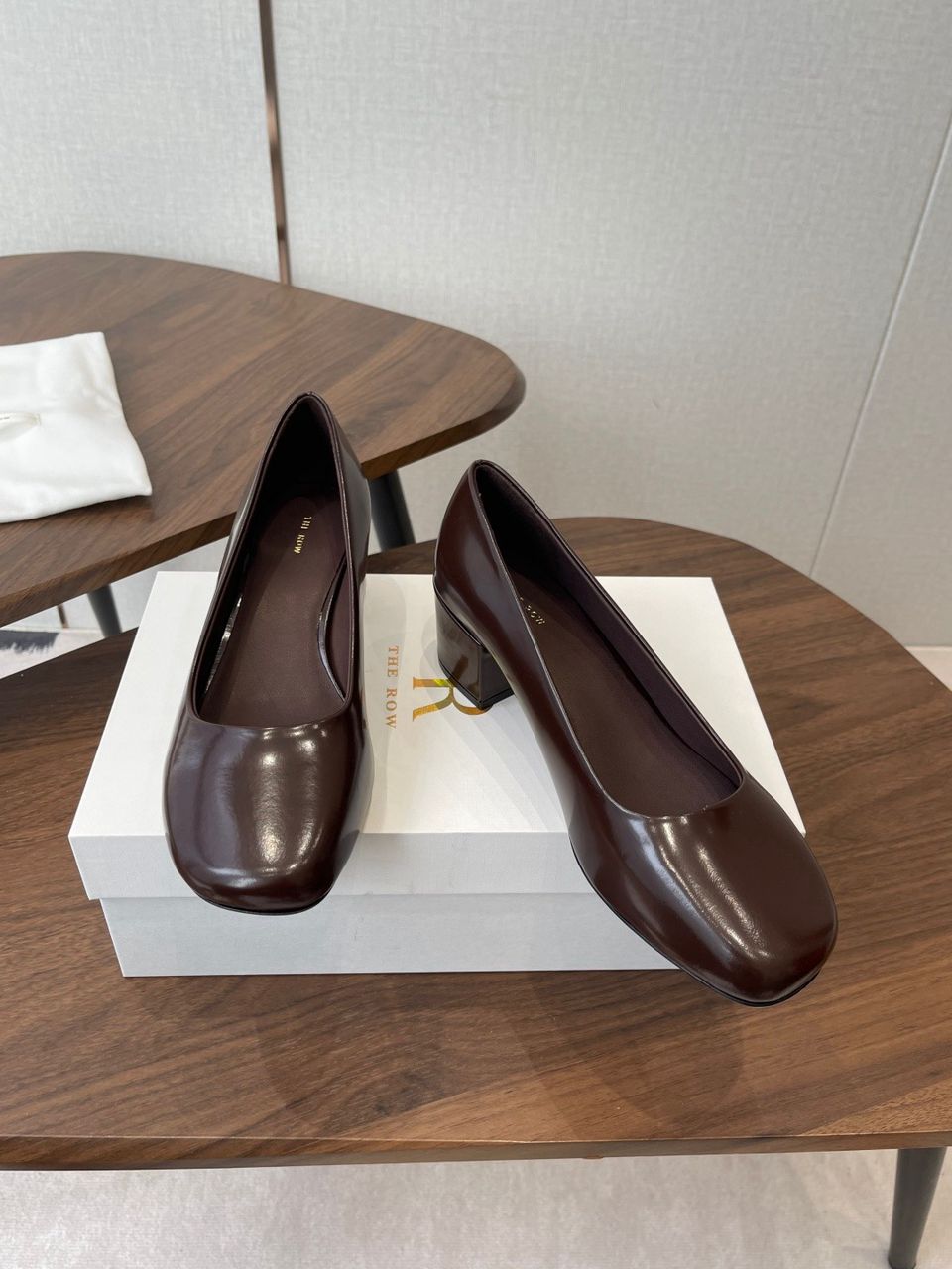 Dark Brown Classic Heels