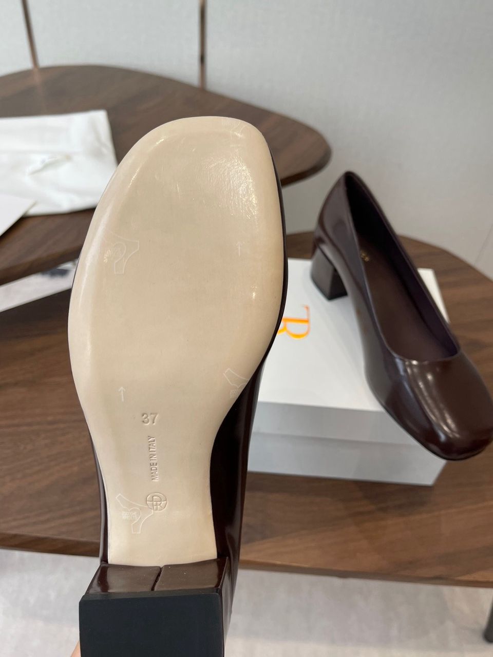 Dark Brown Classic Heels