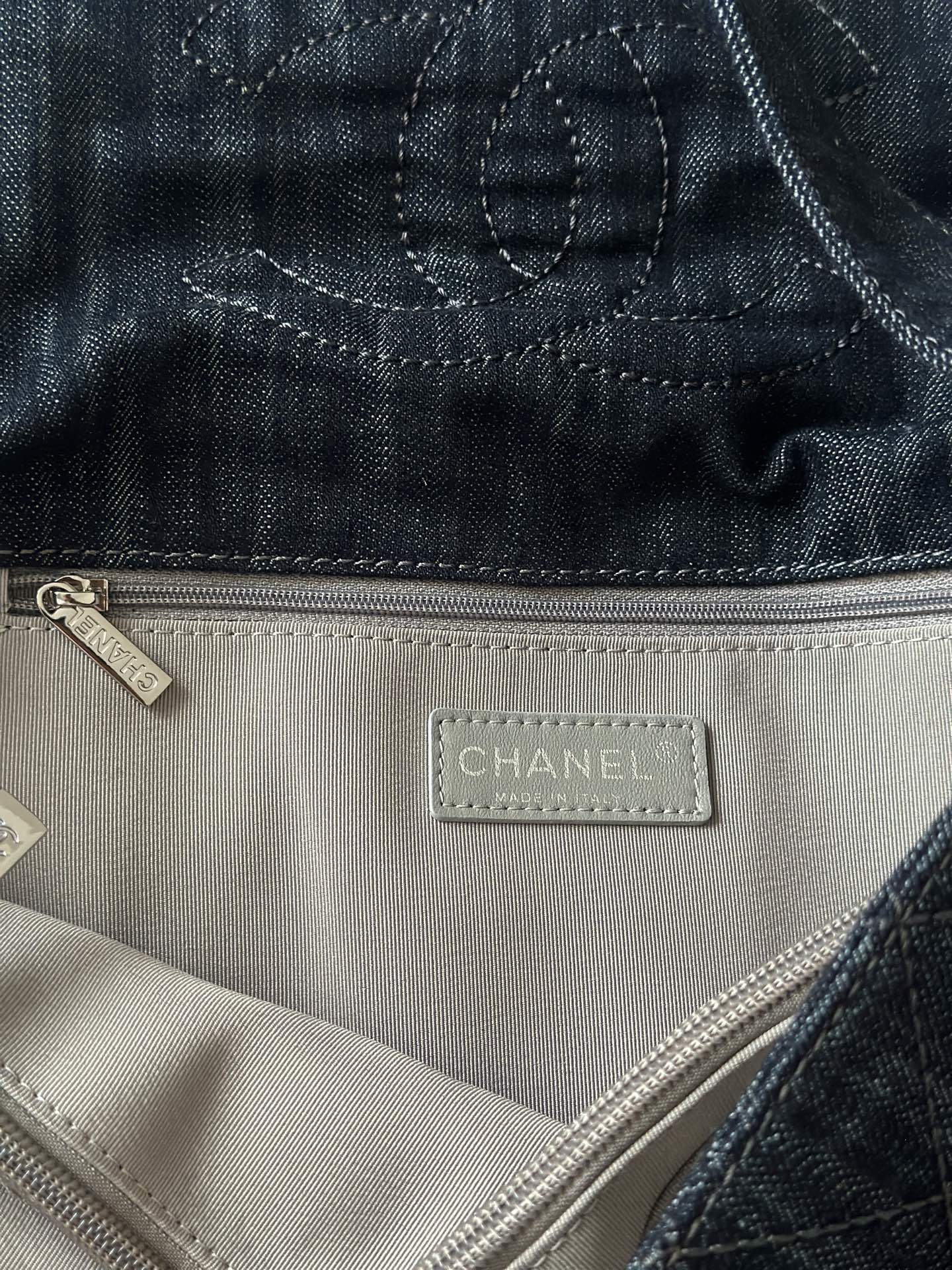 Timeless Quilted Denim Bag